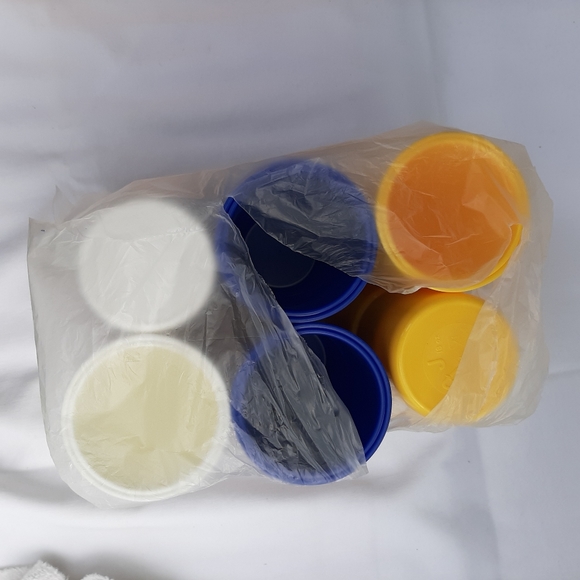 Tupperware Double Tumbler Set 12oz and 18oz Cups 12 Tumblers Total NWOT - Picture 15 of 16